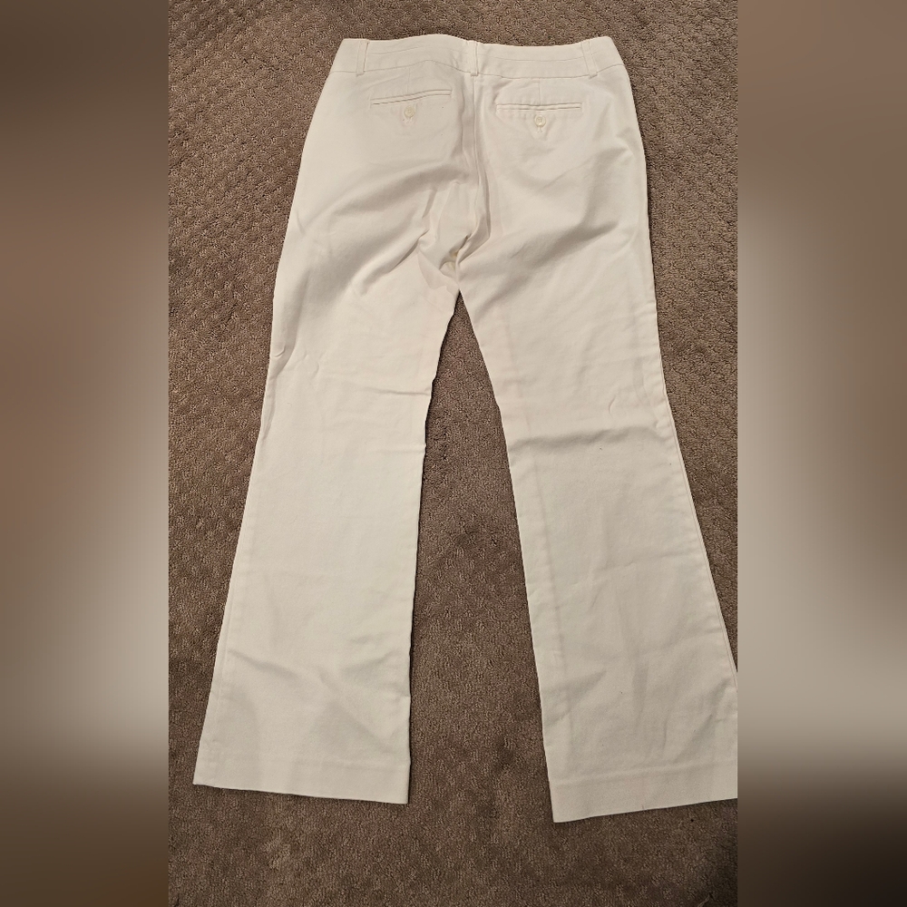 Banana Republic Crop white Ryan pant